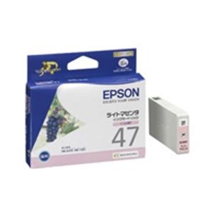 EPSON（エプソン） IJカートリッジ ICLM47 ライトマゼンタ