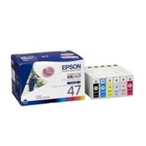 (業務用3セット) EPSON エプソン インクカートリッジ 純正 【IC6CL47】 6色パック - 拡大画像