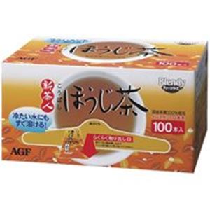 AGF 新茶人ほうじ茶スティック 100P／1箱