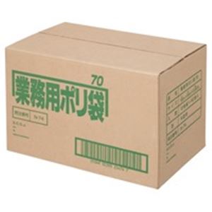 日本サニパック ポリゴミ袋 N-74 半透明 70L 10枚 40組 商品画像