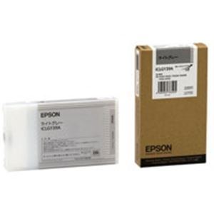 EPSON エプソン インクカートリッジ 純正 【ICLGY39A】 ライトグレー - 拡大画像