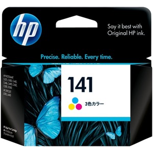 HP ヒューレット・パッカード インクカートリッジ 純正 【HP141 CB337HJ】 3色カラー - 拡大画像
