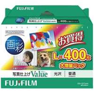 富士フィルム(FUJI) 画彩 写真仕上げValue WPL400VA L判 400枚