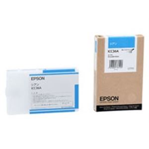 EPSON エプソン インクカートリッジ 純正 (ICC36A) シアン(青) b04