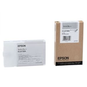 EPSON エプソン インクカートリッジ 純正 【ICLGY36A】 ライトグレー - 拡大画像