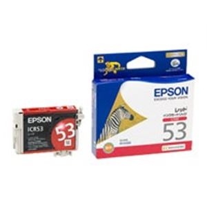 EPSON（エプソン） インクカートリッジ ICR53 レッド