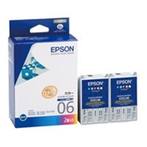 (業務用2セット) EPSON エプソン インクカートリッジ 純正 【IC5CL06W】 カラー 2本入り×3箱 【×2セット】 - 拡大画像