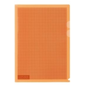 プラス カモフラージュホルダー A4 橙 100冊 - 拡大画像