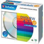 三菱化学メディア DVD-RW ＜4.7GB＞ DHW47N10V1 10枚