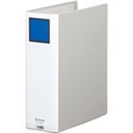 (まとめ買い）キングジム スーパードッチ 1478GX A4S 80mm 灰 10冊 【×5セット】