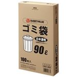 (まとめ買い）ジョインテックス ゴミ袋LDD 白半透明 90L 200枚 N115J-90P 【×3セット】