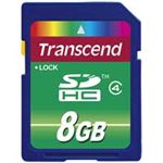 トランセンド SDHCカード8GB TS8GSDHC4