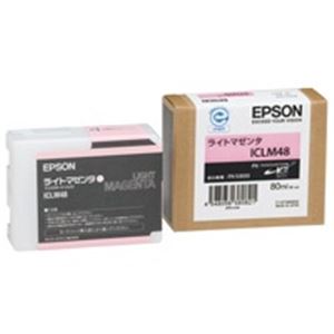 EPSON（エプソン） インクカートリッジICLM48 ライトマゼンタ