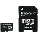 トランセンド microSDHCカード 8GB TS8GUSDHC4