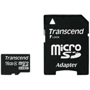 トランセンド microSDHCカード 16GB TS16GUSDHC4 - 拡大画像