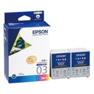 EPSON（エプソン） IJインクカーリッジ IC5CL03W カラー