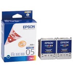 EPSON（エプソン） IJインクカーリッジ IC5CL05W カラー