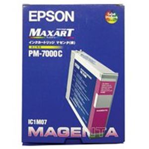 EPSON（エプソン） IJカートリッジ IC1M07 マゼンタ