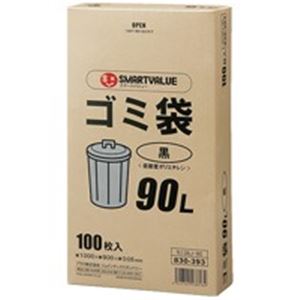 (業務用10セット) ジョインテックス ゴミ袋LDD黒90L 100枚 N138J-90 商品画像