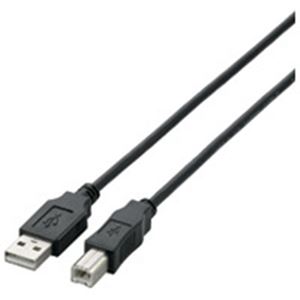 エレコム(ELECOM) USB2.0ケーブル1.5m U2C-BN15BK ブラック