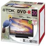 TDK 録画DVD-R120分5mmケース20枚DR120DPWC20UE