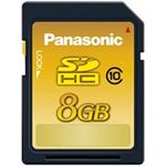 Panasonic（パナソニック） メモリーカード 8GB RP-SDWA08GJK