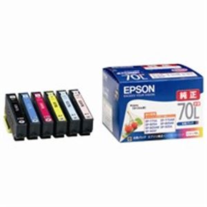 EPSON（エプソン） インクカートリッジIC6CL70L 6色パック増量