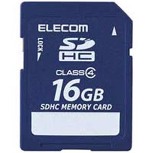 エレコム(ELECOM) SDHCメモリカード 16GB MF-FSDH16GC4R