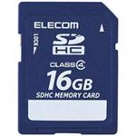 エレコム(ELECOM) SDHCメモリカード 16GB MF-FSDH16GC4R