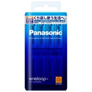 (業務用10セット) Panasonic（パナソニック） エネループ充電池 BK-3MCC／8 - 拡大画像