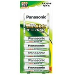 (業務用10セット) Panasonic（パナソニック） EVOLTA充電池 BK-3MLE／8B - 拡大画像