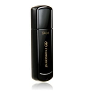 (業務用5セット) トランセンド USBメモリ 64GB ブラック TS64GJF350 商品画像