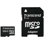 トランセンド microSDHCカード 32GB TS32GUSDHC4