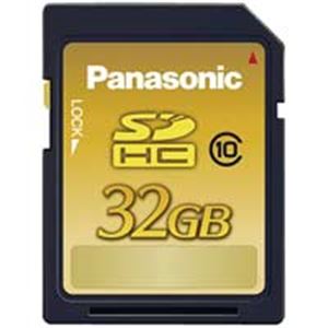 Panasonic（パナソニック） SDHCメモリーカード 32GB RP-SDWA32GJK - 拡大画像
