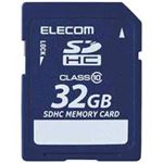 エレコム(ELECOM) SDHCメモリカード 32GB MF-FSDH32GC10R