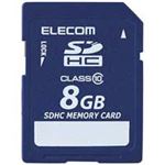 エレコム(ELECOM) SDHCメモリカード 8GB MF-FSDH08GC10R