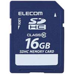 エレコム(ELECOM) SDHCメモリカード 16GB MF-FSDH16GC10R