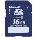 エレコム(ELECOM) SDHCメモリカード 16GB MF-FSDH16GC10R