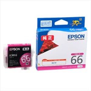 EPSON（エプソン） インクカートリッジ ICM66 マゼンタ