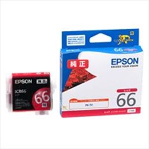 EPSON（エプソン） インクカートリッジ ICR66 レッド