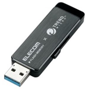 (業務用2セット) エレコム(ELECOM) セキュリティUSBメモリ黒32GB MF-TRU332GBK 商品画像