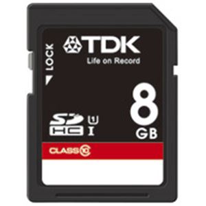 TDK SDHCカードCLASS10 8GB T-SDHC8GB10UV