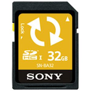 SONY(ソニー) Backup機能付SDカード32GB SN-BA32 F - 拡大画像