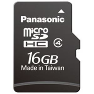 Panasonic（パナソニック） microSDHCカード 16GB RP-SMGA16GJK