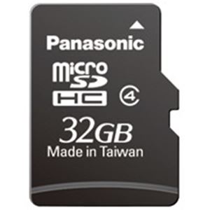 Panasonic（パナソニック） microSDHCカード 32GB RP-SMGA32GJK