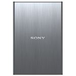 (業務用2セット) SONY(ソニー) ポータブル外付HDD500GB HD-SG5 S シルバー