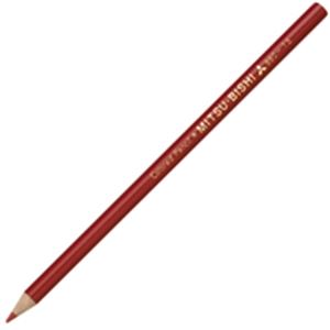 （業務用5セット）三菱鉛筆 色鉛筆 K880.15 赤 12本入 ×5セット - 拡大画像