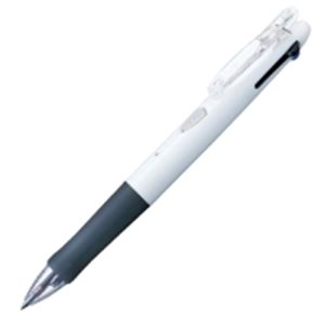 （業務用10セット）ゼブラ ZEBRA ボールペン クリップオンG 3色 B3A3-W 白 - 拡大画像
