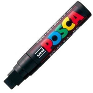 (業務用100セット) 三菱鉛筆 ポスカ/POP用マーカー 【極太/黒】 水性インク PC-17K.24 商品画像