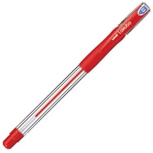 (業務用300セット) 三菱鉛筆 ボールペン VERY楽ボ SG10005.15 赤 - 拡大画像